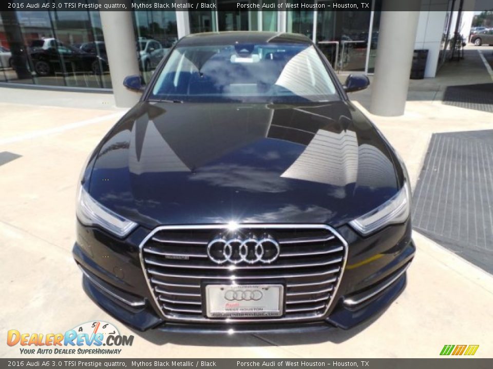 2016 Audi A6 3.0 TFSI Prestige quattro Mythos Black Metallic / Black Photo #2