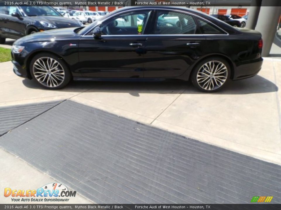 2016 Audi A6 3.0 TFSI Prestige quattro Mythos Black Metallic / Black Photo #4