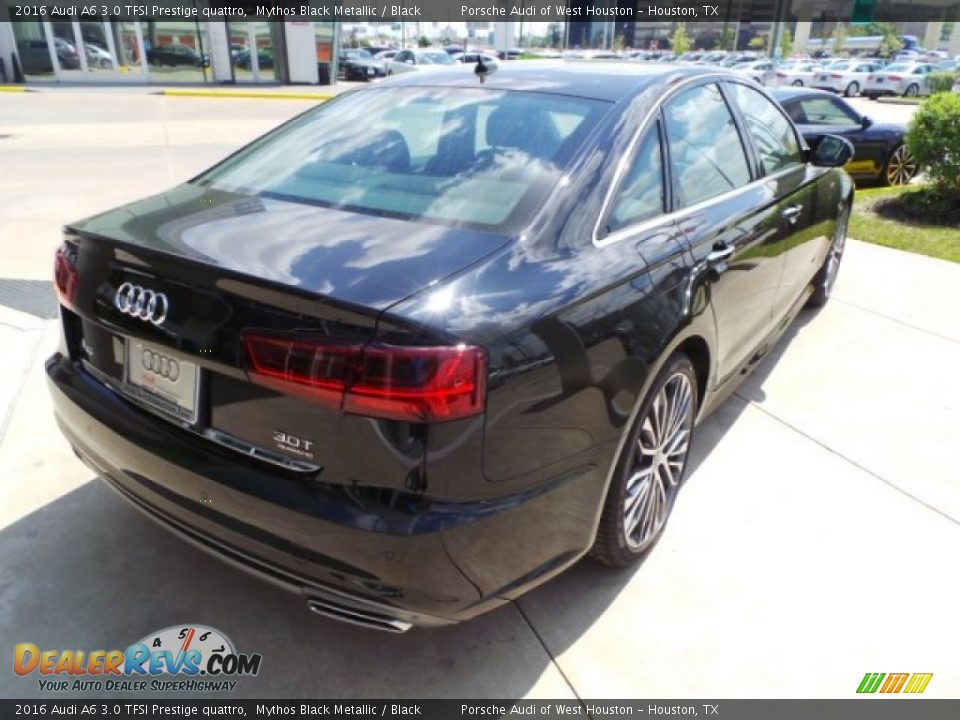 2016 Audi A6 3.0 TFSI Prestige quattro Mythos Black Metallic / Black Photo #7