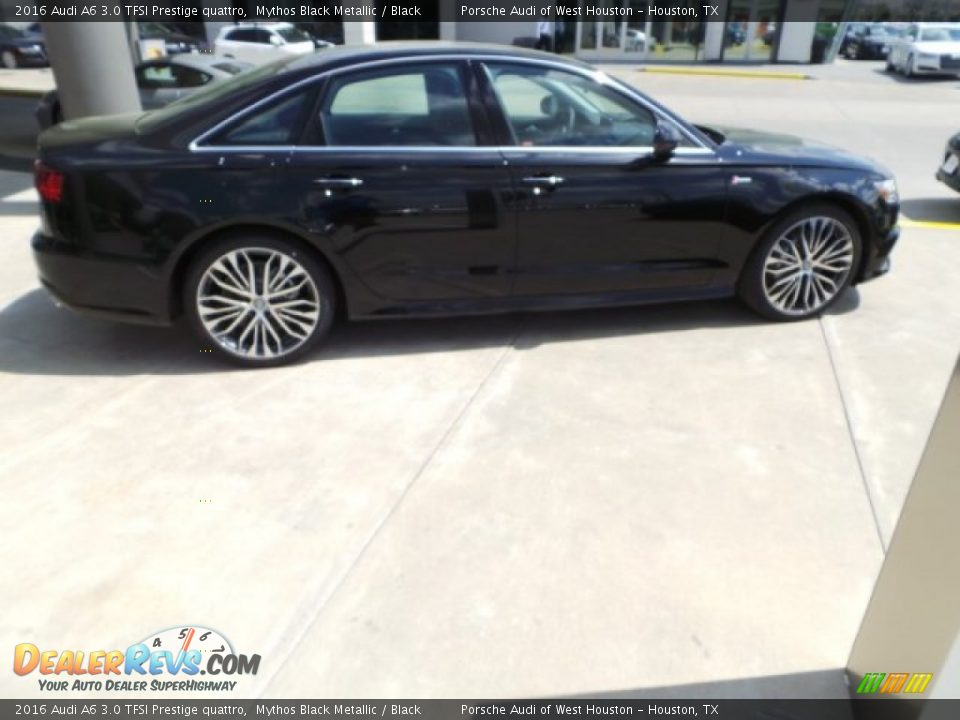 2016 Audi A6 3.0 TFSI Prestige quattro Mythos Black Metallic / Black Photo #8