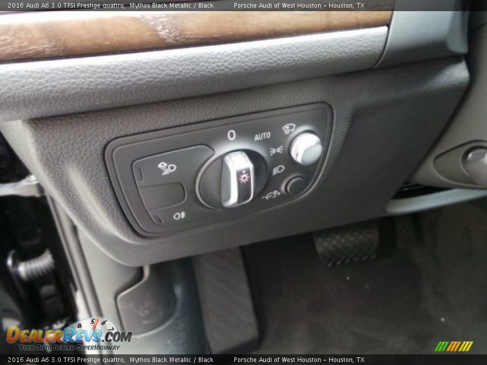 2016 Audi A6 3.0 TFSI Prestige quattro Mythos Black Metallic / Black Photo #15