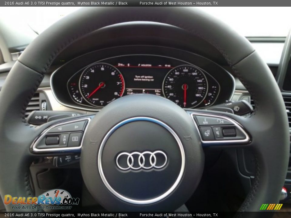 2016 Audi A6 3.0 TFSI Prestige quattro Mythos Black Metallic / Black Photo #24
