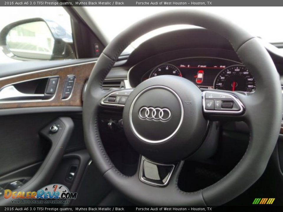 2016 Audi A6 3.0 TFSI Prestige quattro Steering Wheel Photo #28