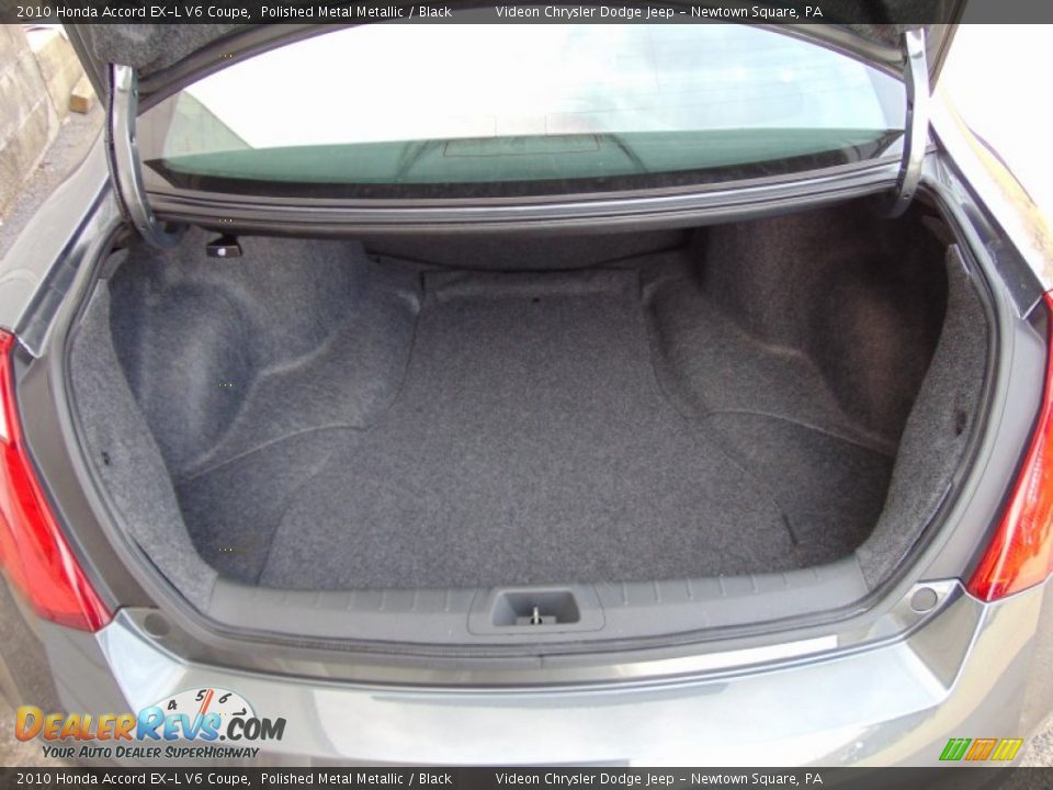 2010 Honda Accord EX-L V6 Coupe Polished Metal Metallic / Black Photo #25