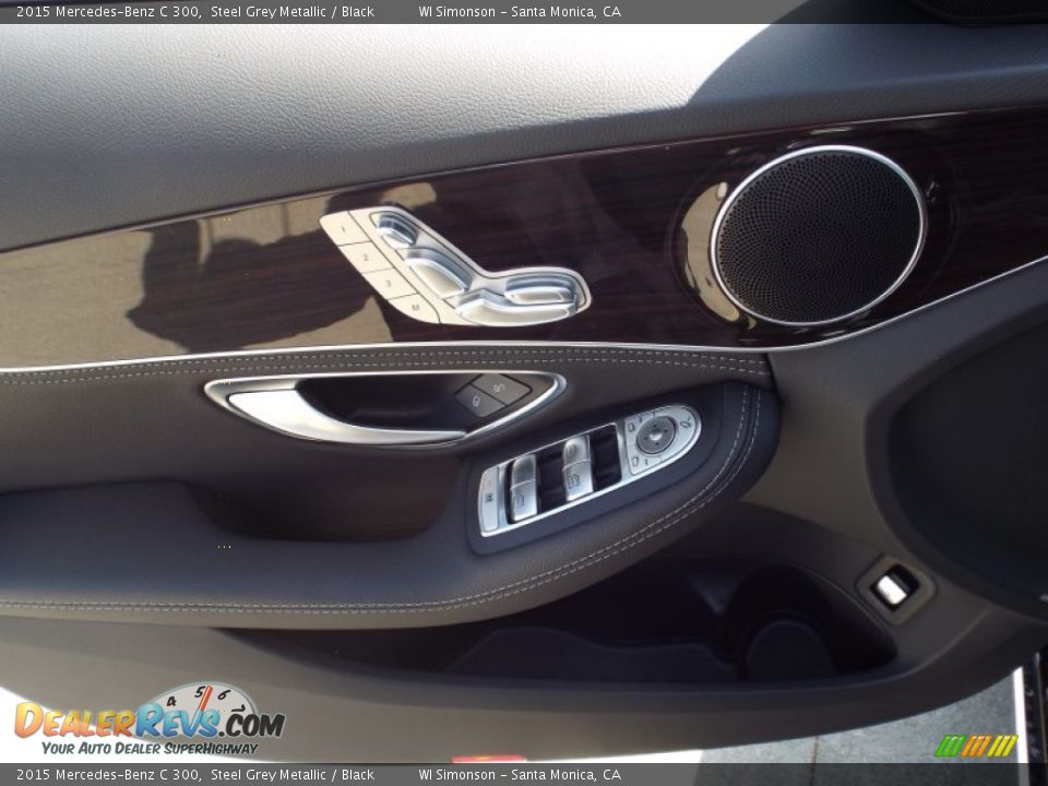 2015 Mercedes-Benz C 300 Steel Grey Metallic / Black Photo #6