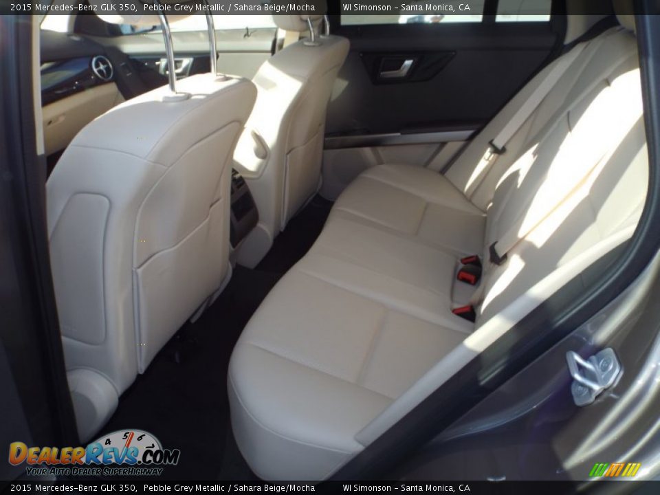 2015 Mercedes-Benz GLK 350 Pebble Grey Metallic / Sahara Beige/Mocha Photo #8