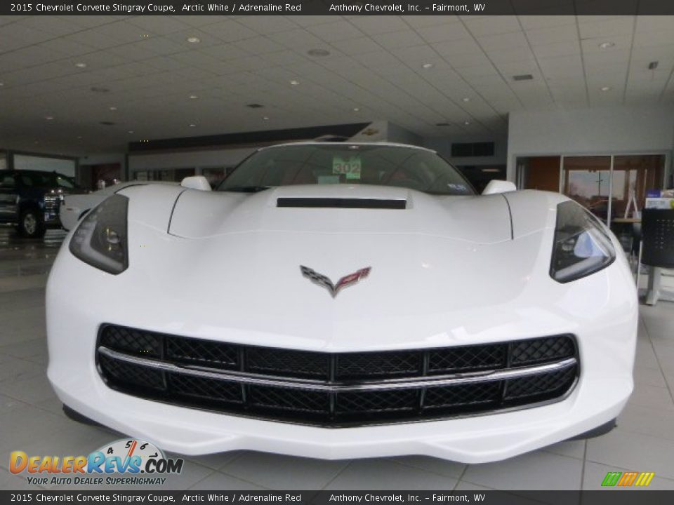 Arctic White 2015 Chevrolet Corvette Stingray Coupe Photo #7