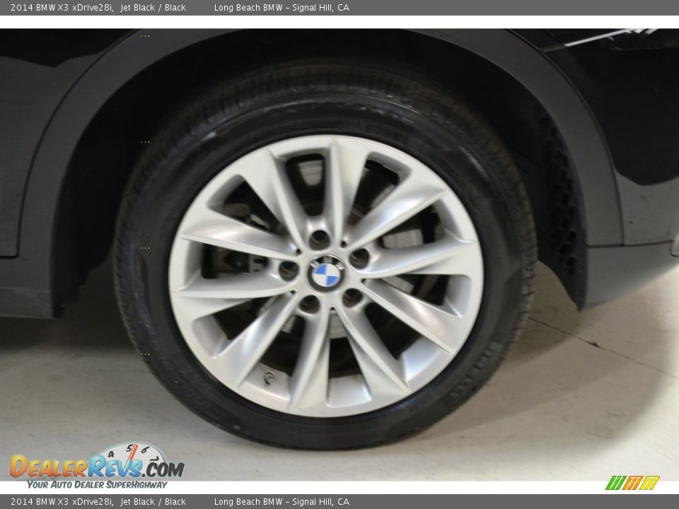 2014 BMW X3 xDrive28i Jet Black / Black Photo #3