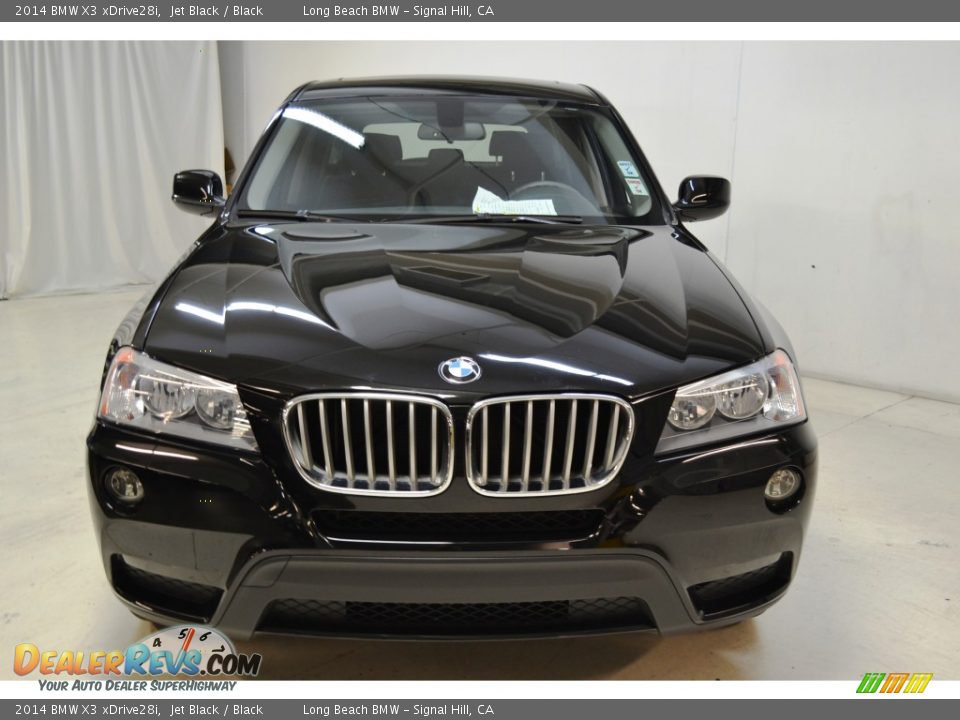 2014 BMW X3 xDrive28i Jet Black / Black Photo #4