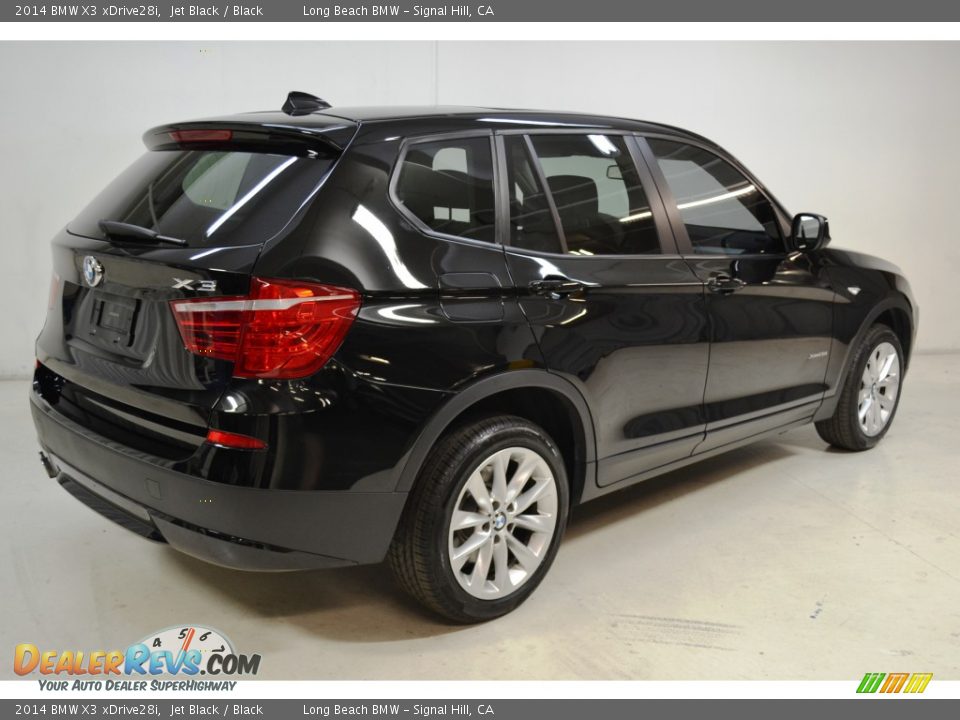 2014 BMW X3 xDrive28i Jet Black / Black Photo #5