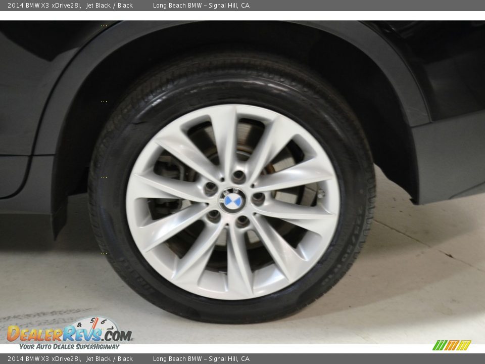2014 BMW X3 xDrive28i Jet Black / Black Photo #8