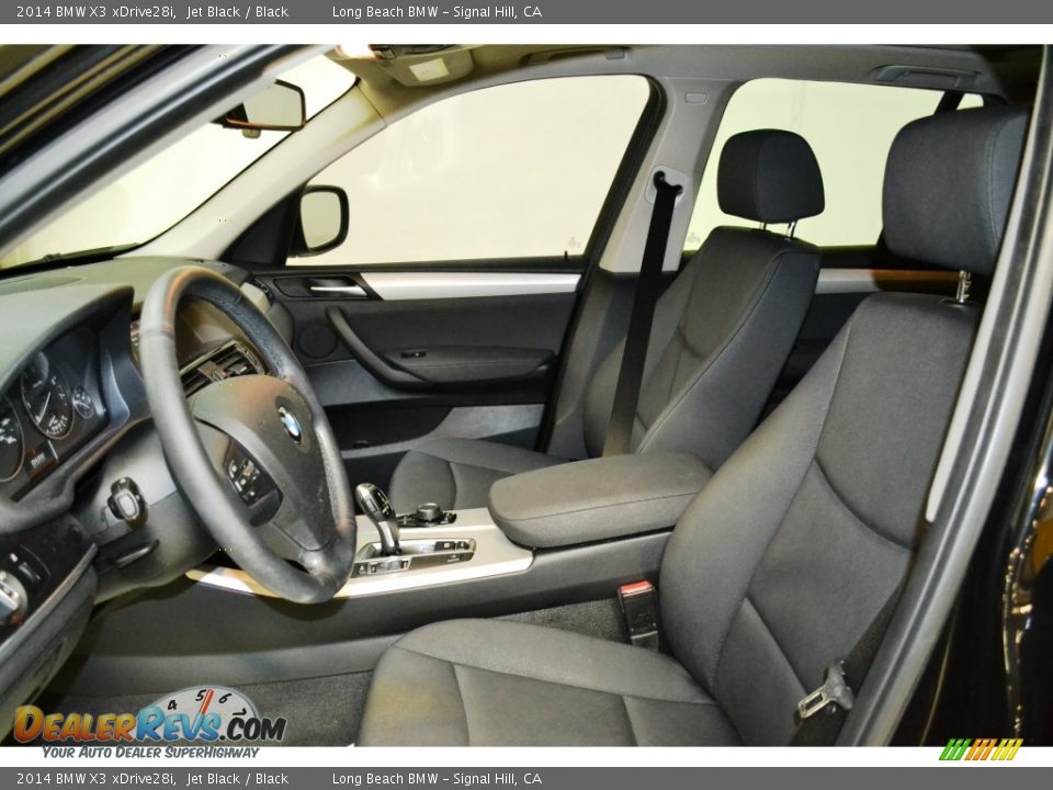 2014 BMW X3 xDrive28i Jet Black / Black Photo #13