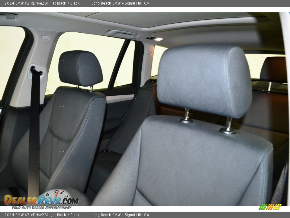 2014 BMW X3 xDrive28i Jet Black / Black Photo #14