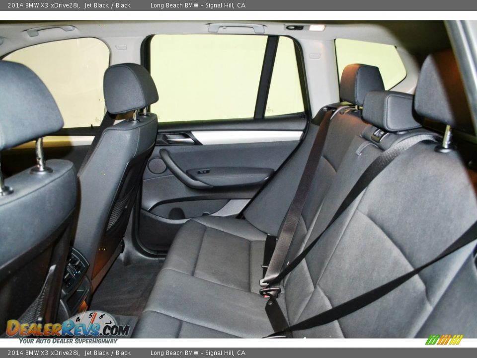 2014 BMW X3 xDrive28i Jet Black / Black Photo #16
