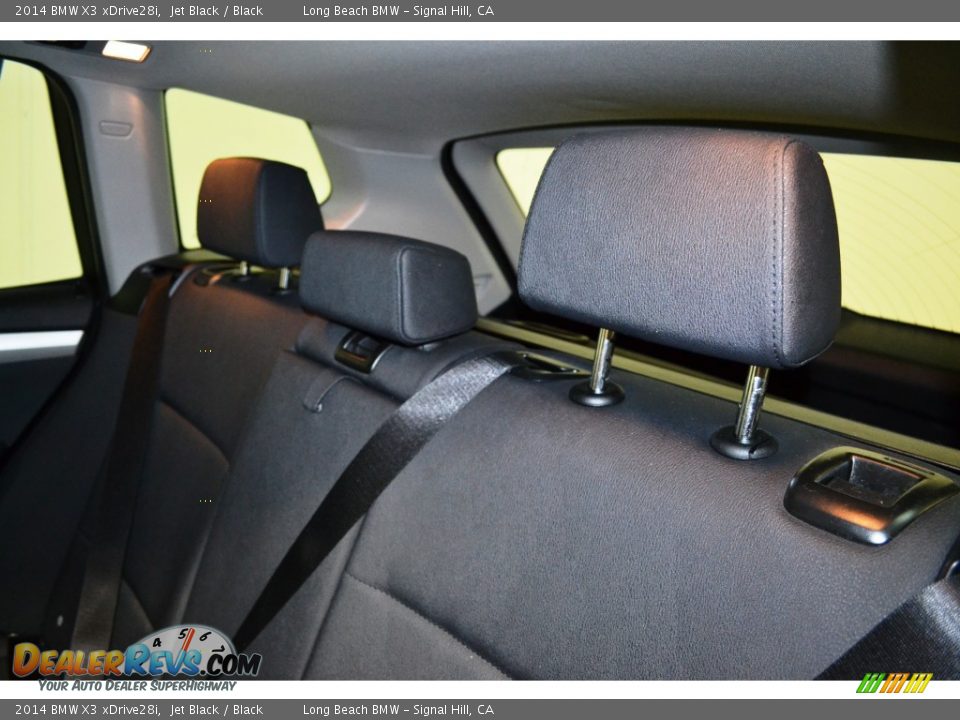 2014 BMW X3 xDrive28i Jet Black / Black Photo #17