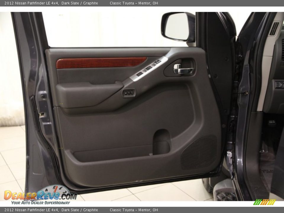 Door Panel of 2012 Nissan Pathfinder LE 4x4 Photo #4