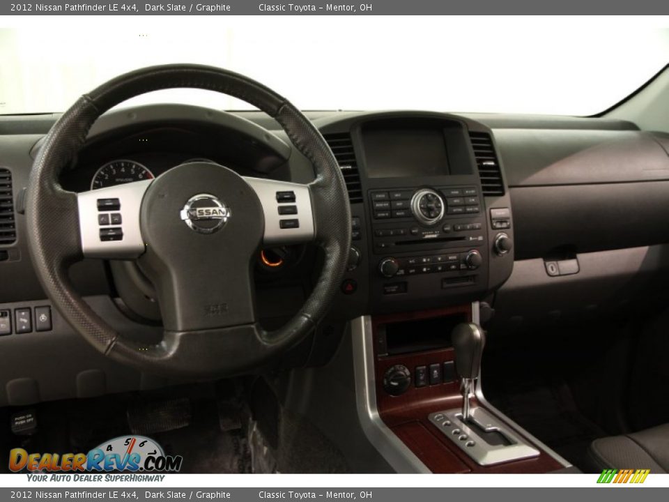 2012 Nissan Pathfinder LE 4x4 Dark Slate / Graphite Photo #6