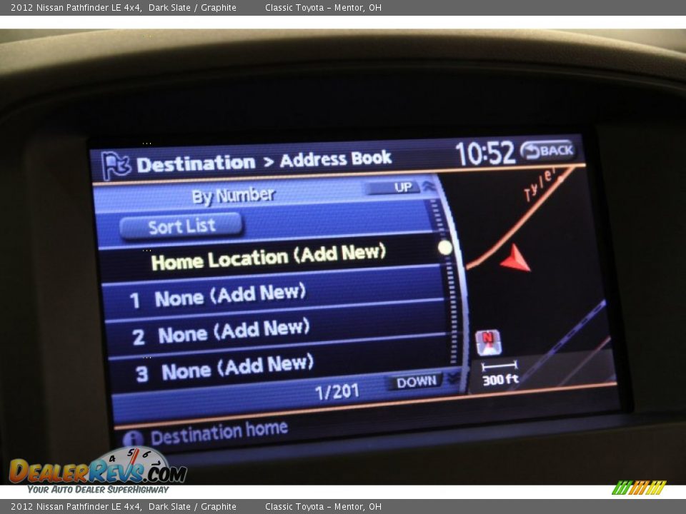 2012 Nissan Pathfinder LE 4x4 Dark Slate / Graphite Photo #14