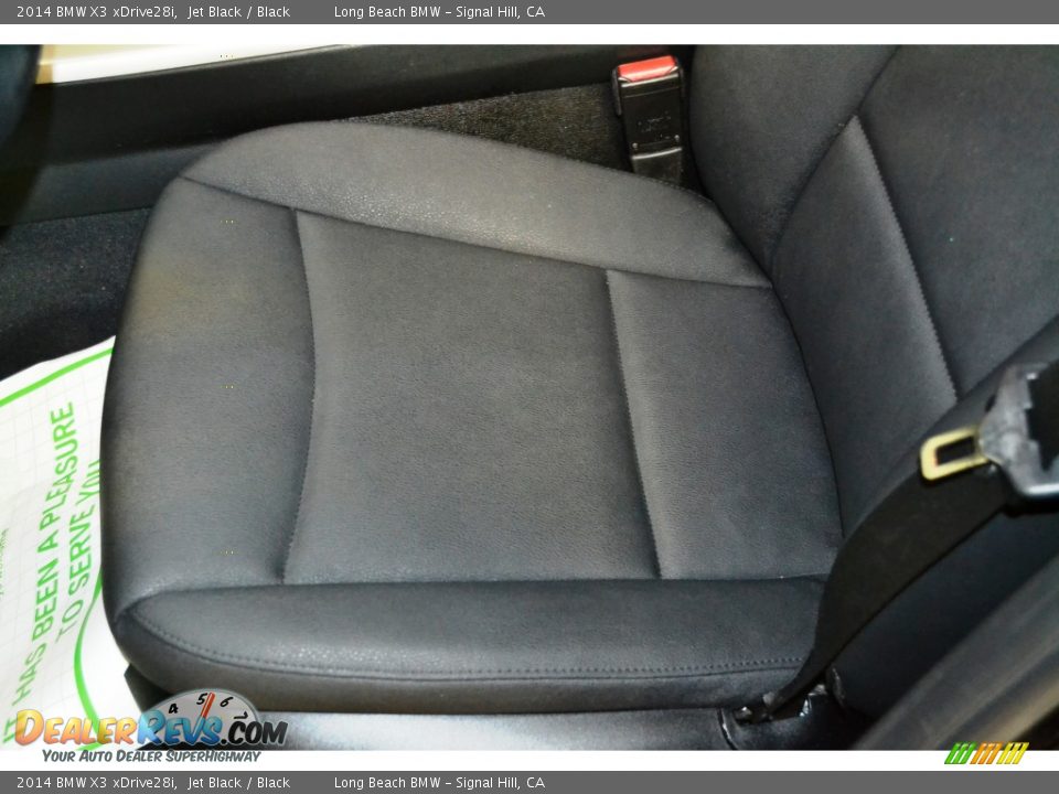 2014 BMW X3 xDrive28i Jet Black / Black Photo #20