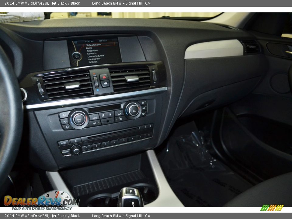 2014 BMW X3 xDrive28i Jet Black / Black Photo #21