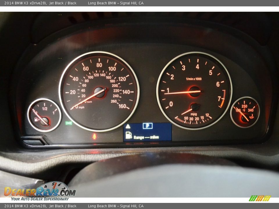 2014 BMW X3 xDrive28i Jet Black / Black Photo #24