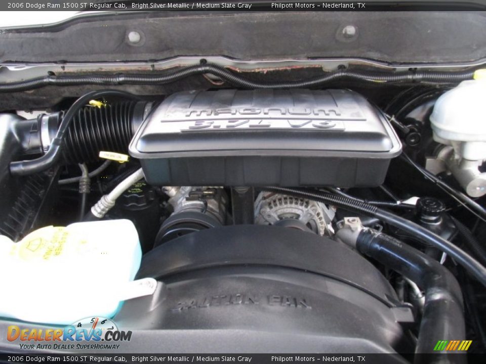 2006 Dodge Ram 1500 ST Regular Cab Bright Silver Metallic / Medium Slate Gray Photo #21