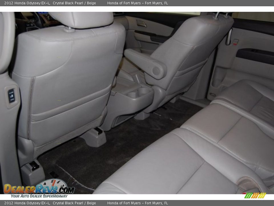 2012 Honda Odyssey EX-L Crystal Black Pearl / Beige Photo #24