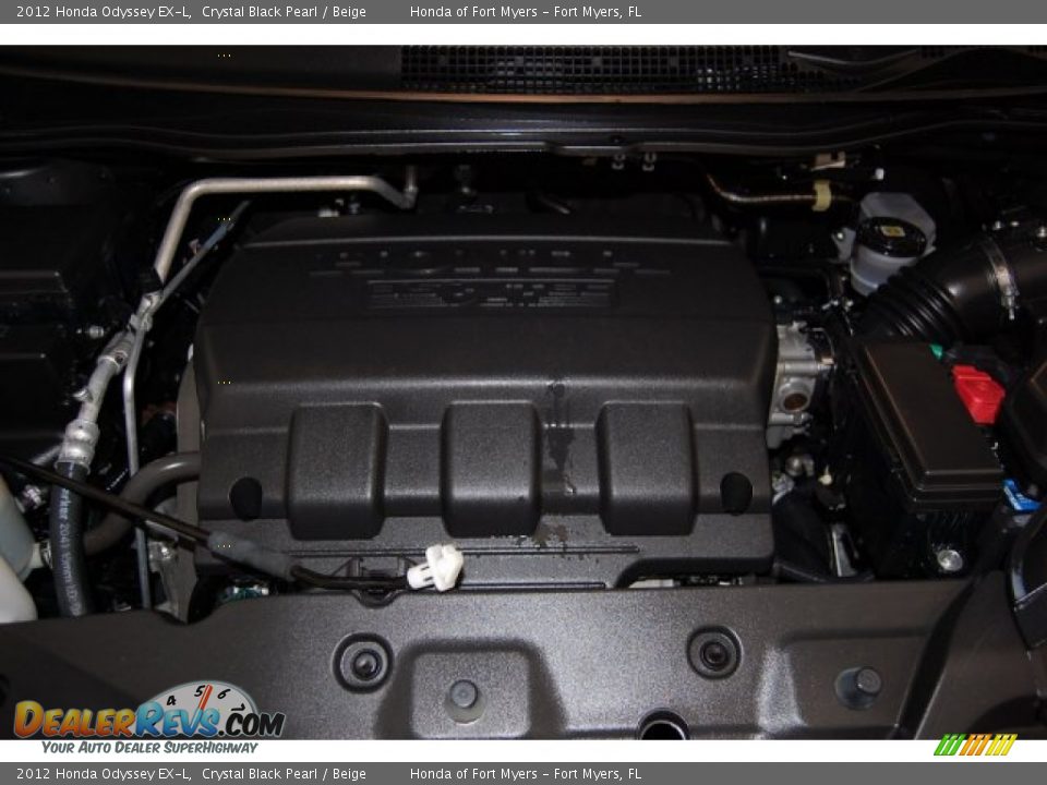 2012 Honda Odyssey EX-L Crystal Black Pearl / Beige Photo #34