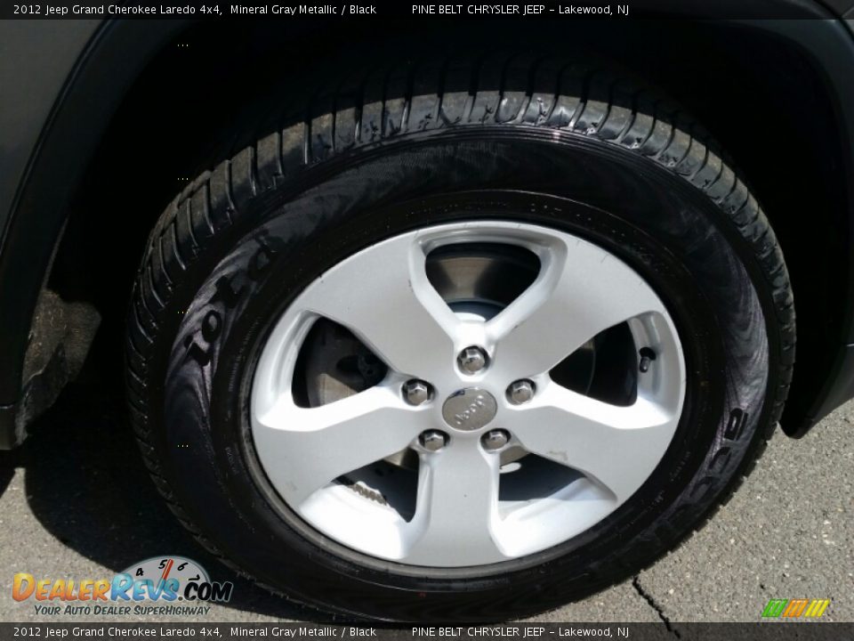 2012 Jeep Grand Cherokee Laredo 4x4 Mineral Gray Metallic / Black Photo #4