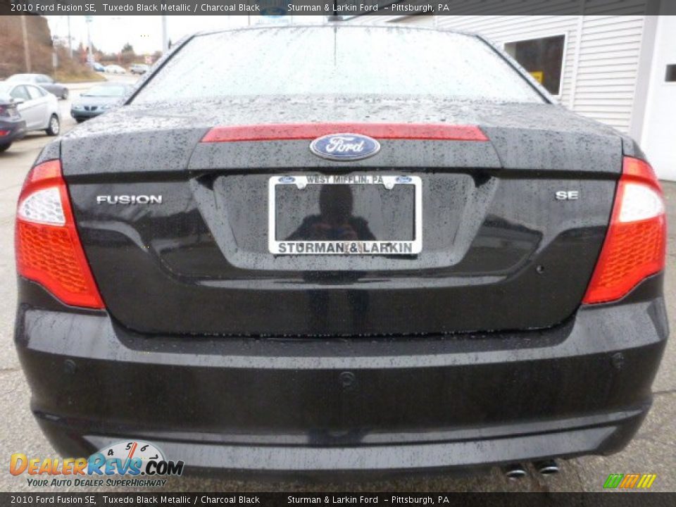 2010 Ford Fusion SE Tuxedo Black Metallic / Charcoal Black Photo #3