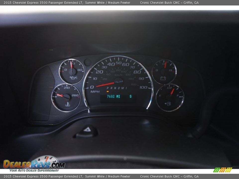 2015 Chevrolet Express 3500 Passenger Extended LT Gauges Photo #20