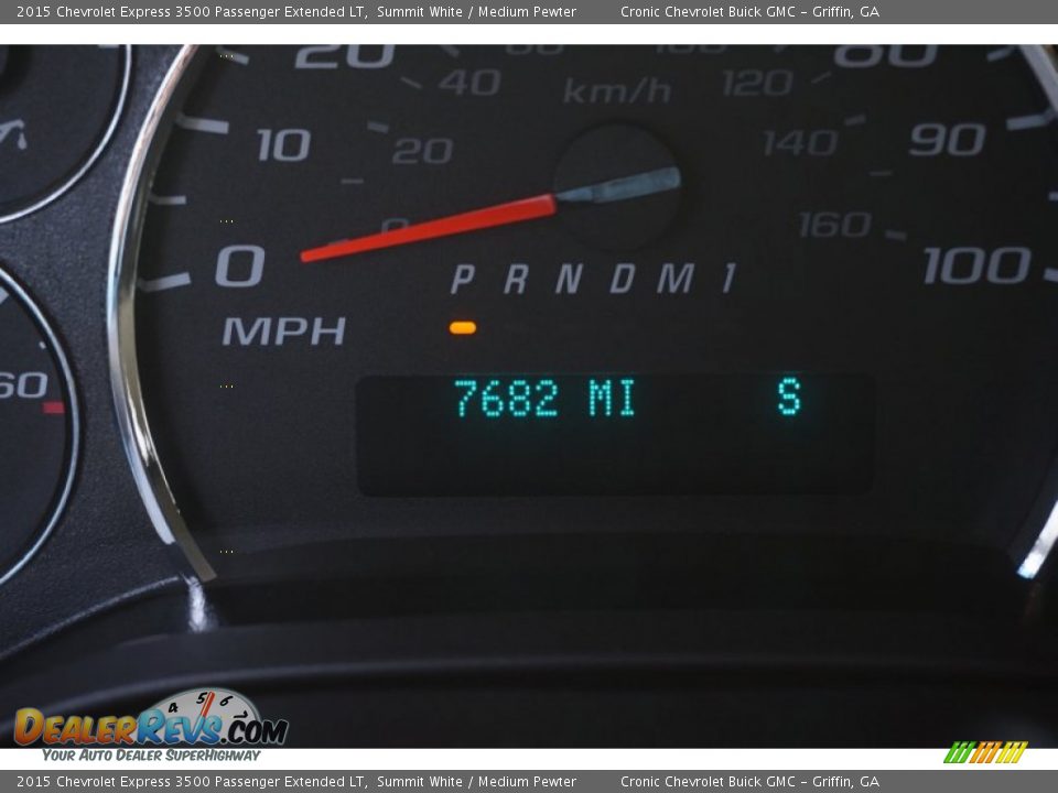 2015 Chevrolet Express 3500 Passenger Extended LT Summit White / Medium Pewter Photo #21
