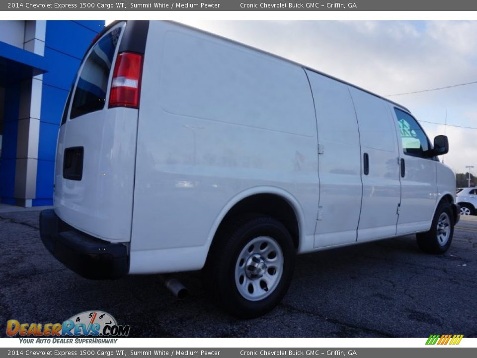 2014 Chevrolet Express 1500 Cargo WT Summit White / Medium Pewter Photo #7