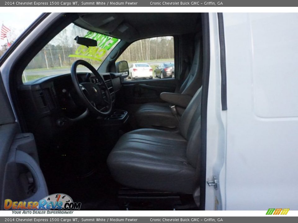 2014 Chevrolet Express 1500 Cargo WT Summit White / Medium Pewter Photo #9