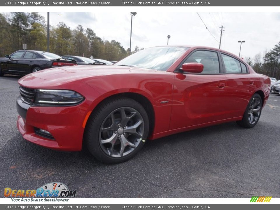 Redline Red Tri-Coat Pearl 2015 Dodge Charger R/T Photo #3