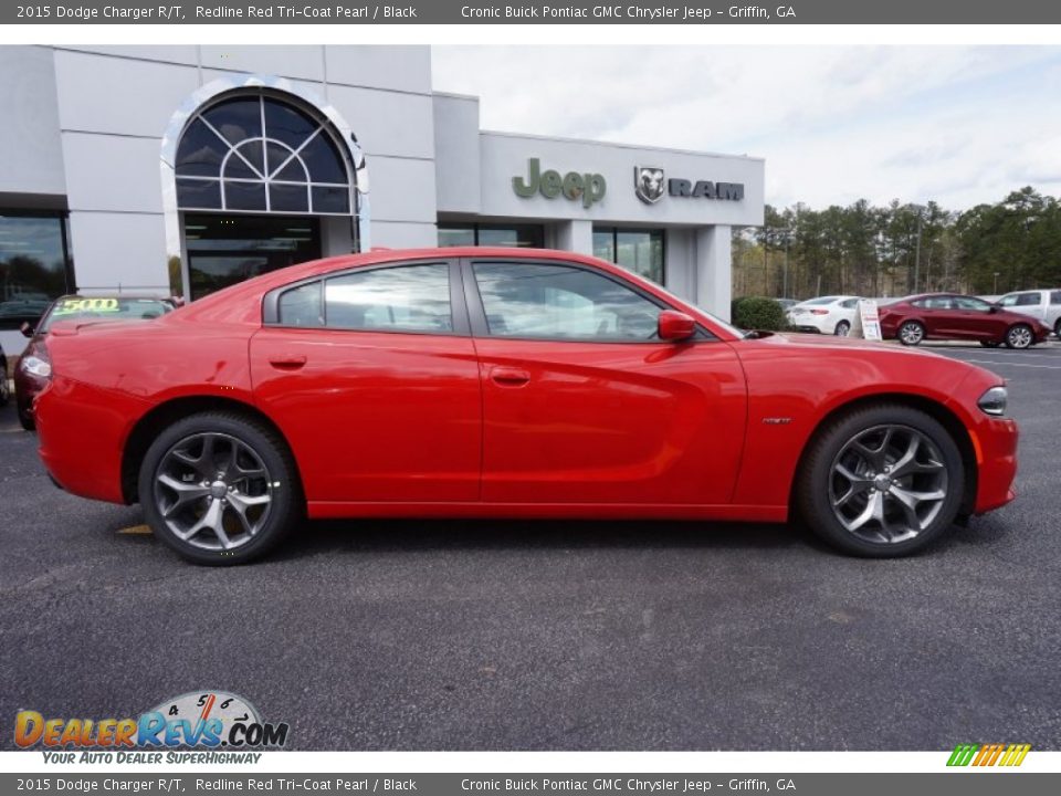 Redline Red Tri-Coat Pearl 2015 Dodge Charger R/T Photo #8