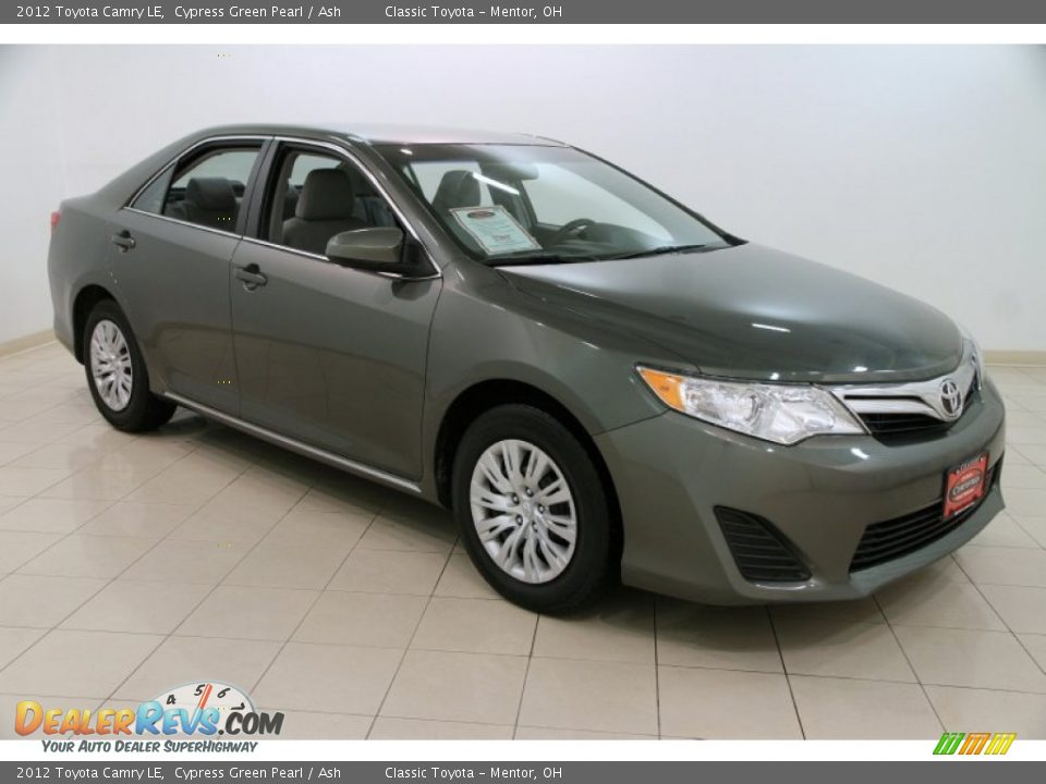 2012 Toyota Camry LE Cypress Green Pearl / Ash Photo #1