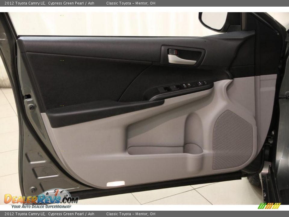 2012 Toyota Camry LE Cypress Green Pearl / Ash Photo #4