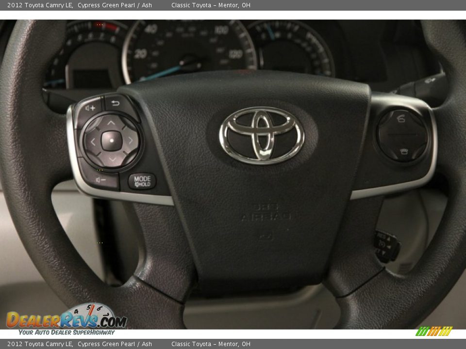 2012 Toyota Camry LE Cypress Green Pearl / Ash Photo #6