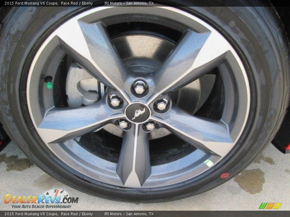 2015 Ford Mustang V6 Coupe Race Red / Ebony Photo #2