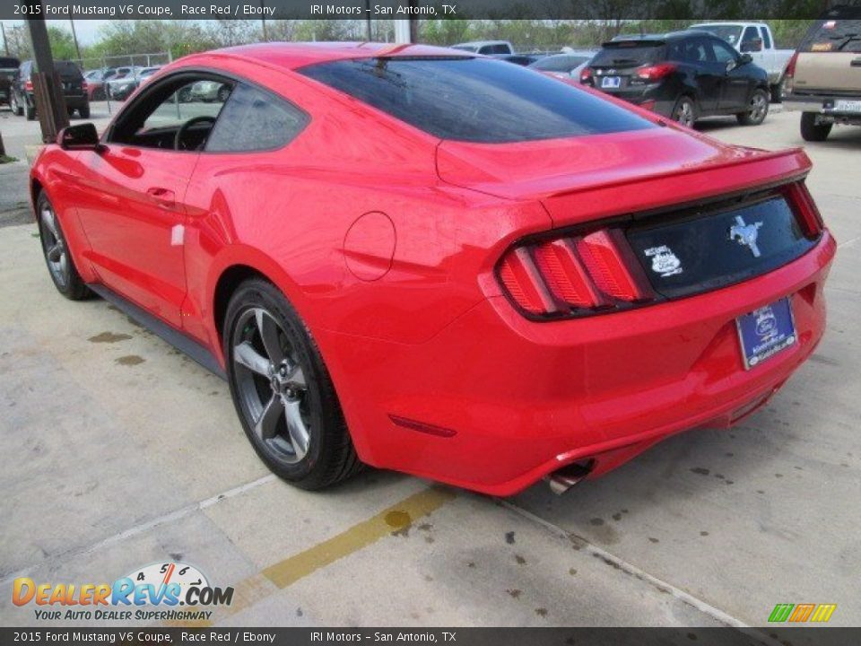 2015 Ford Mustang V6 Coupe Race Red / Ebony Photo #5