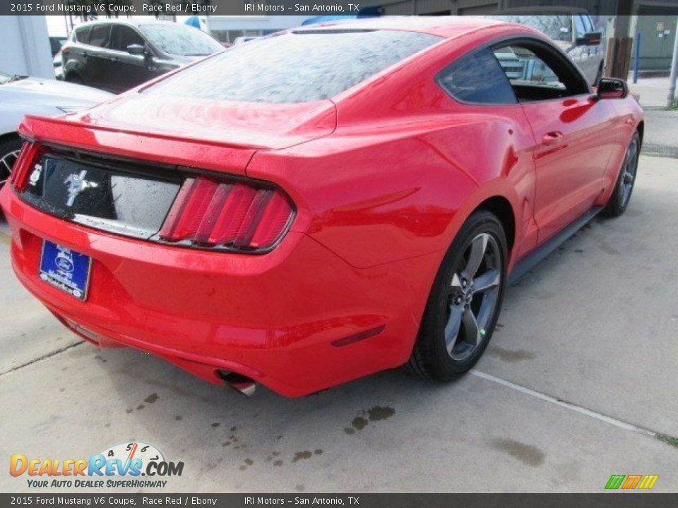 2015 Ford Mustang V6 Coupe Race Red / Ebony Photo #7
