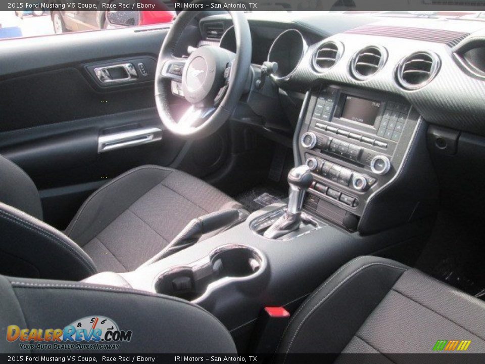 2015 Ford Mustang V6 Coupe Race Red / Ebony Photo #11