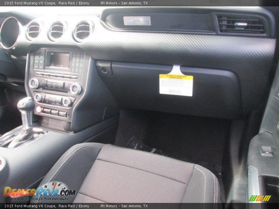 2015 Ford Mustang V6 Coupe Race Red / Ebony Photo #12