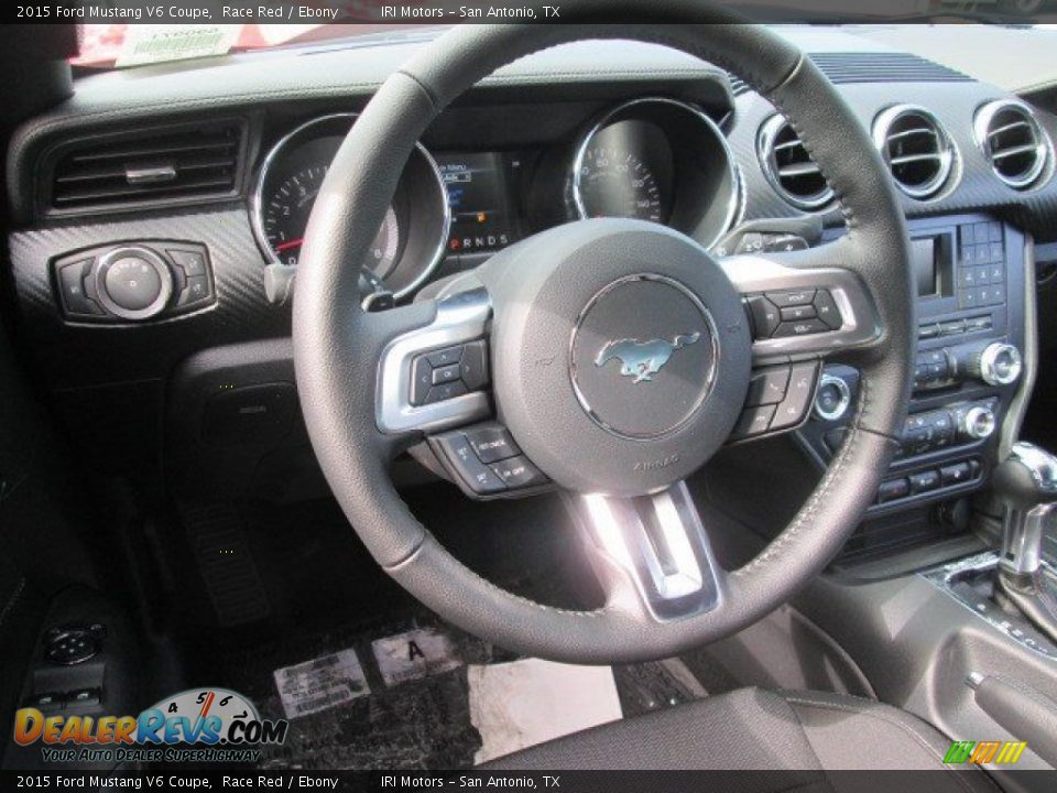 2015 Ford Mustang V6 Coupe Race Red / Ebony Photo #13