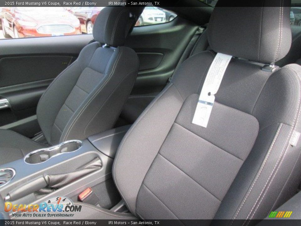 2015 Ford Mustang V6 Coupe Race Red / Ebony Photo #14