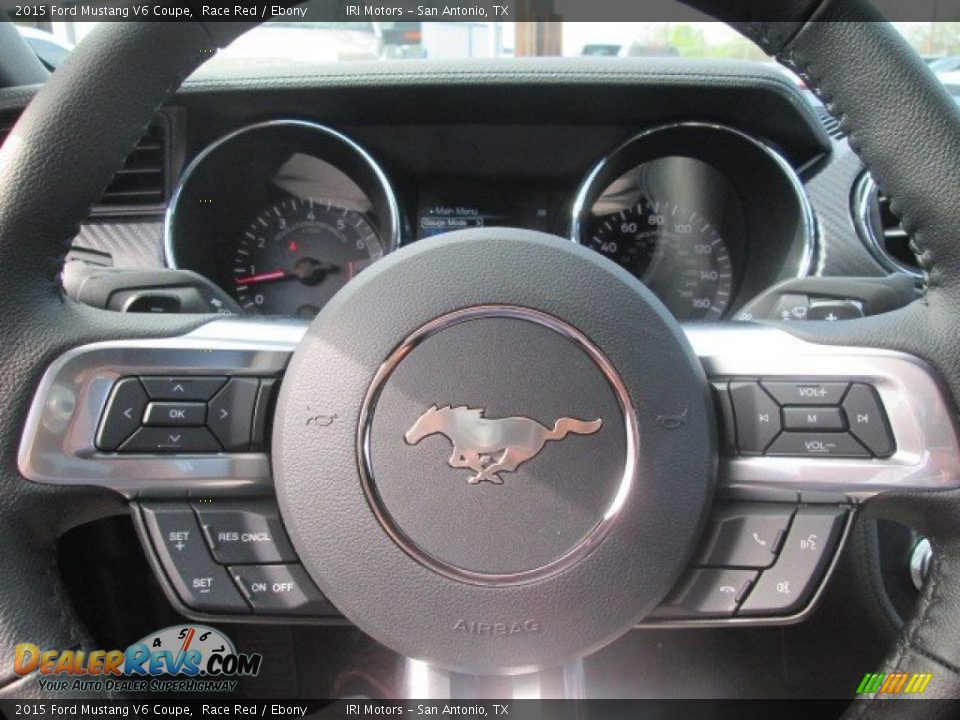 2015 Ford Mustang V6 Coupe Race Red / Ebony Photo #16