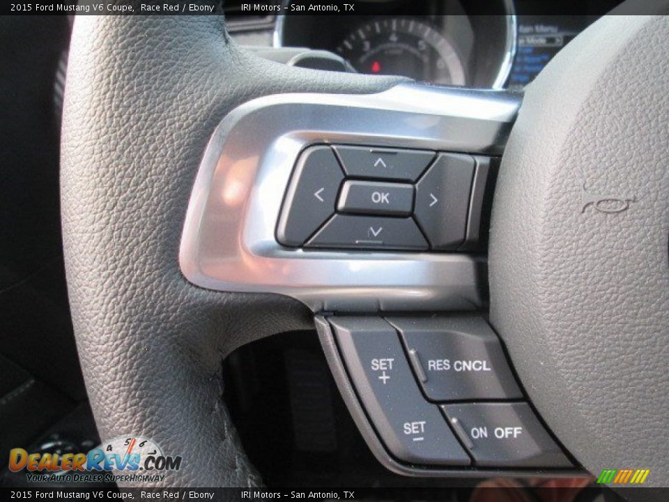 2015 Ford Mustang V6 Coupe Race Red / Ebony Photo #18