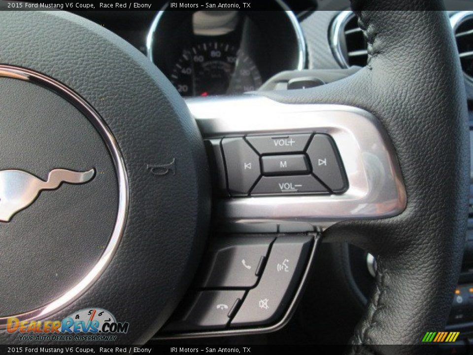 2015 Ford Mustang V6 Coupe Race Red / Ebony Photo #19