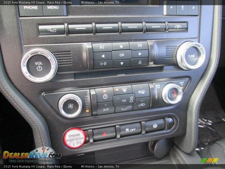 2015 Ford Mustang V6 Coupe Race Red / Ebony Photo #22